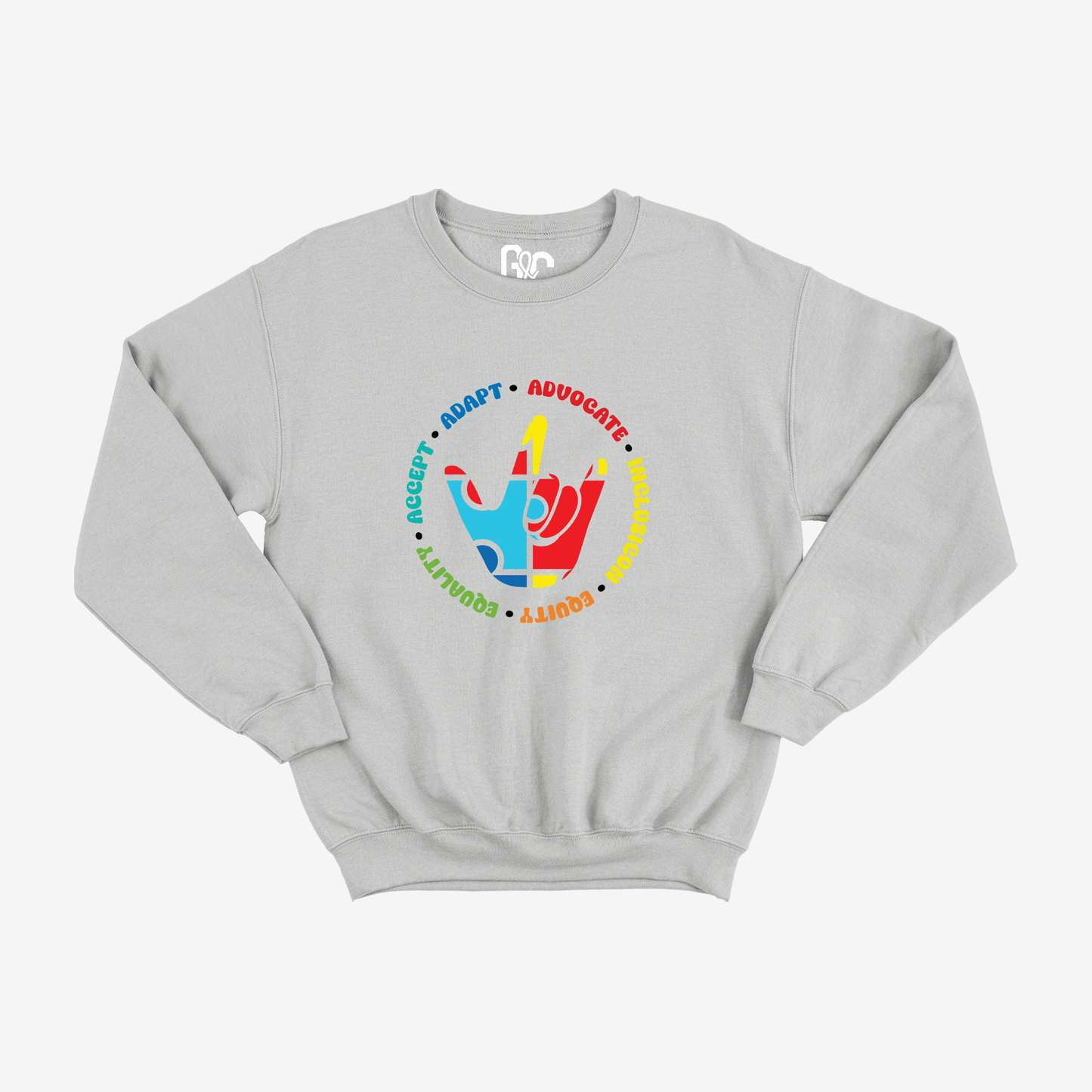 Adapt Advocate ILY... Crewneck