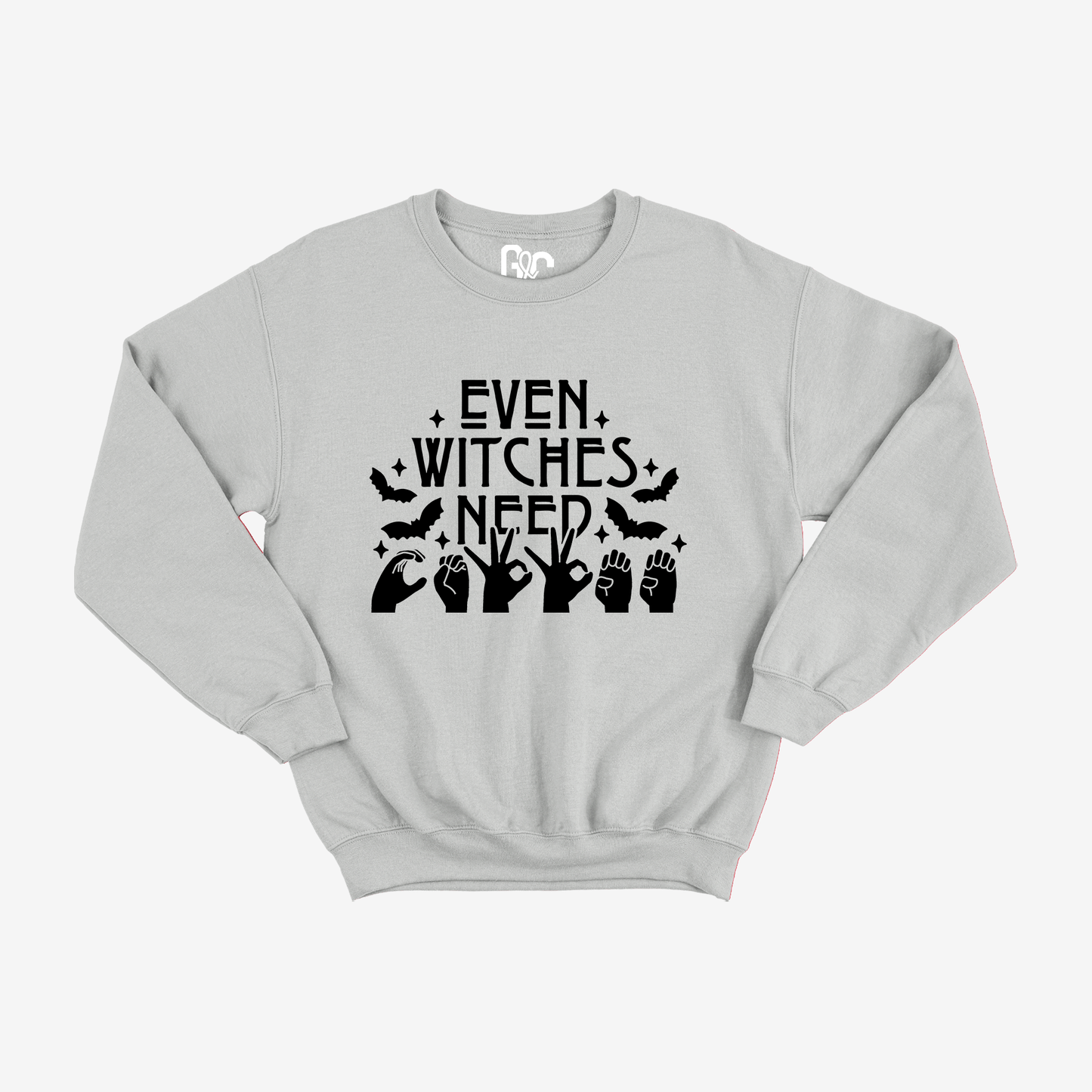 Even Witches Need Coffee Crewneck