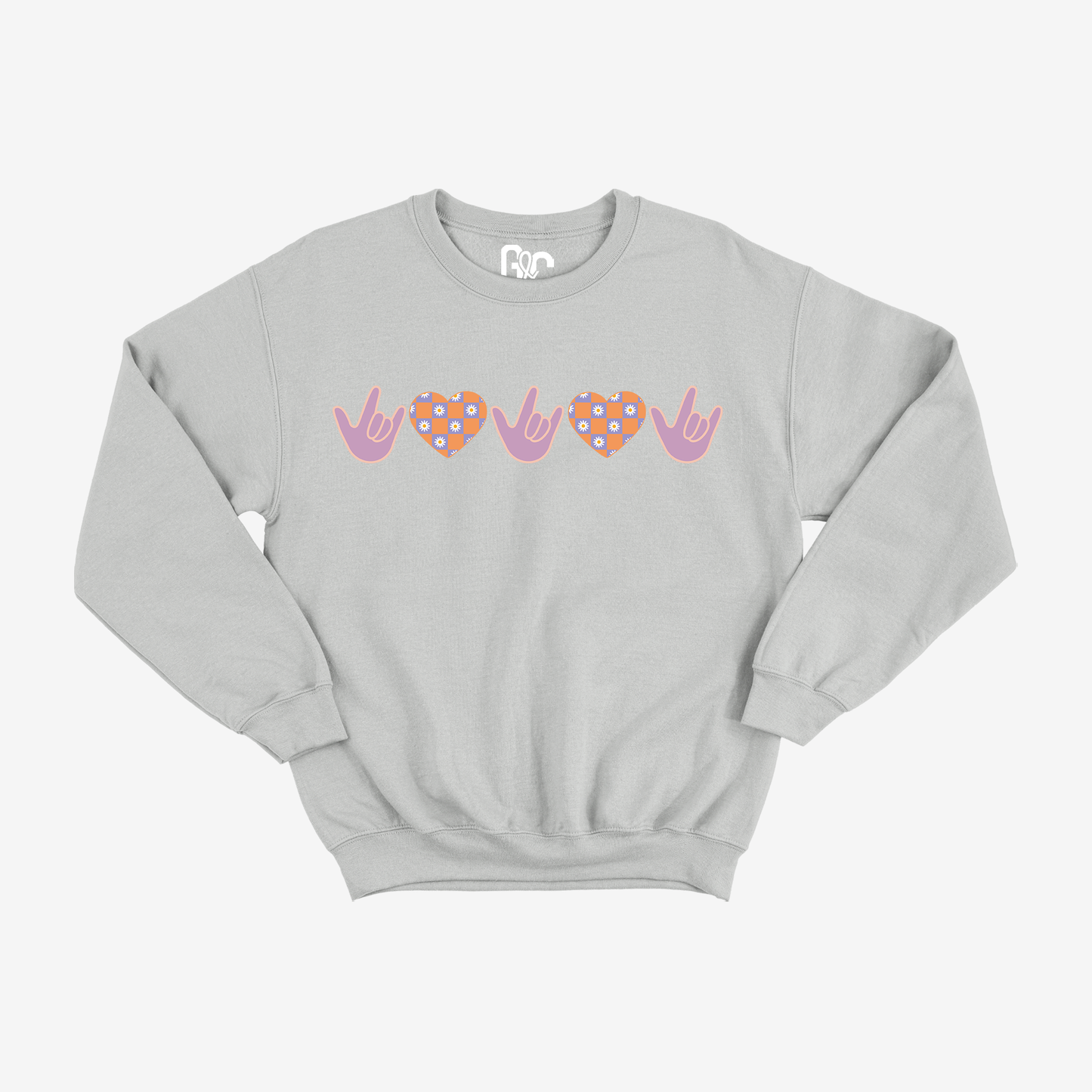 ILY Spring Checkered Crewneck