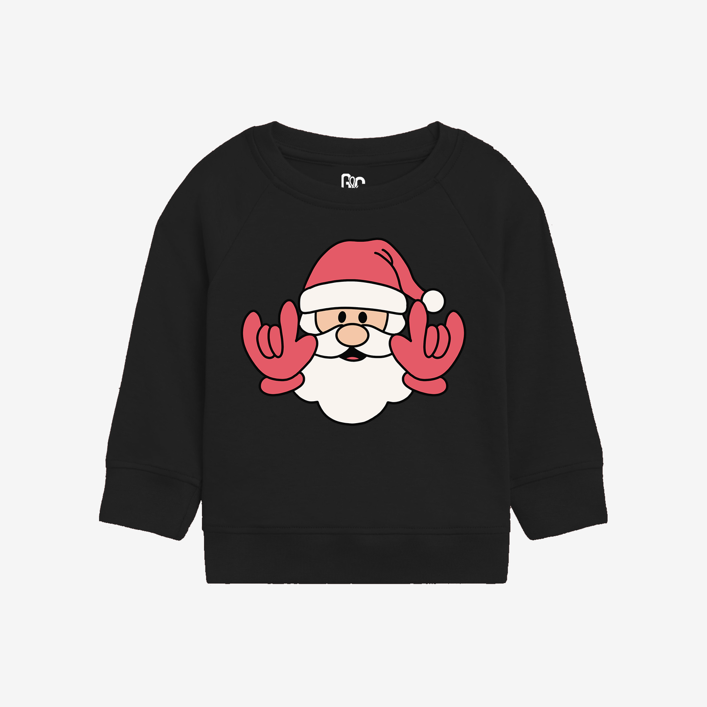 Santa ILY Toddler Crewneck
