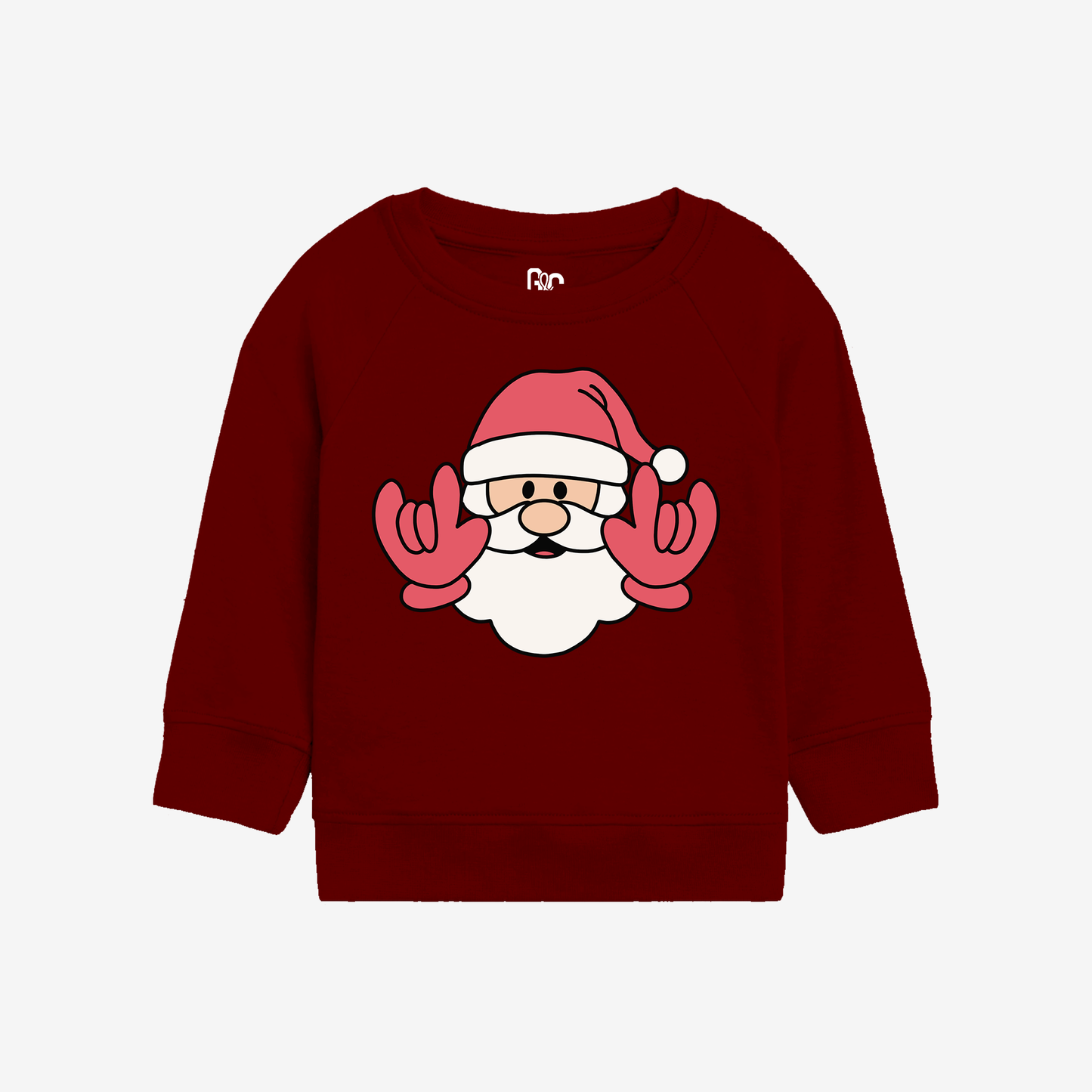 Santa ILY Toddler Crewneck