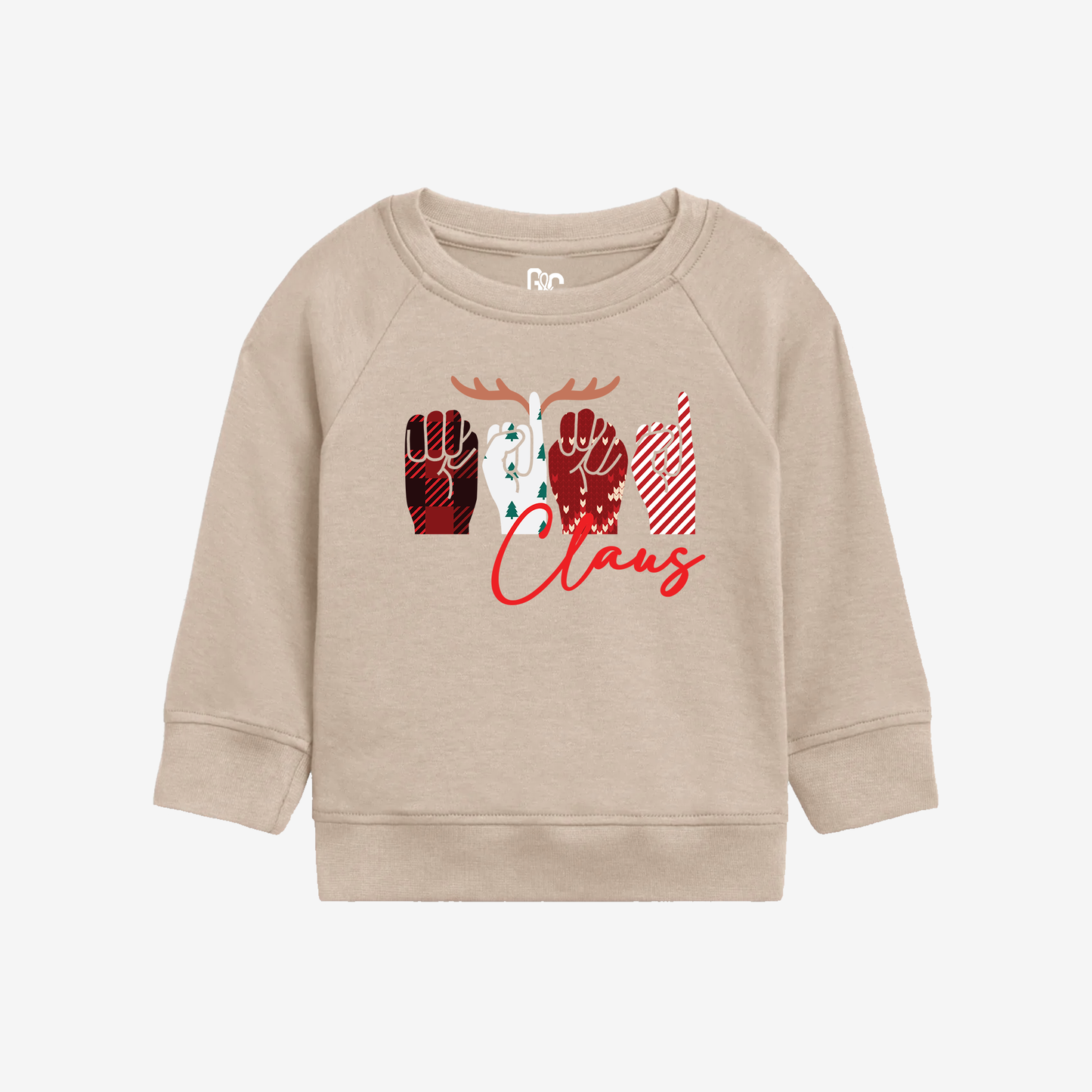 Mini Claus Toddler Crewneck