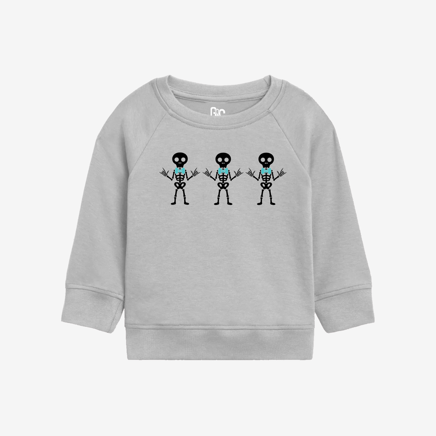 Boy Skeleton Toddler Crewneck