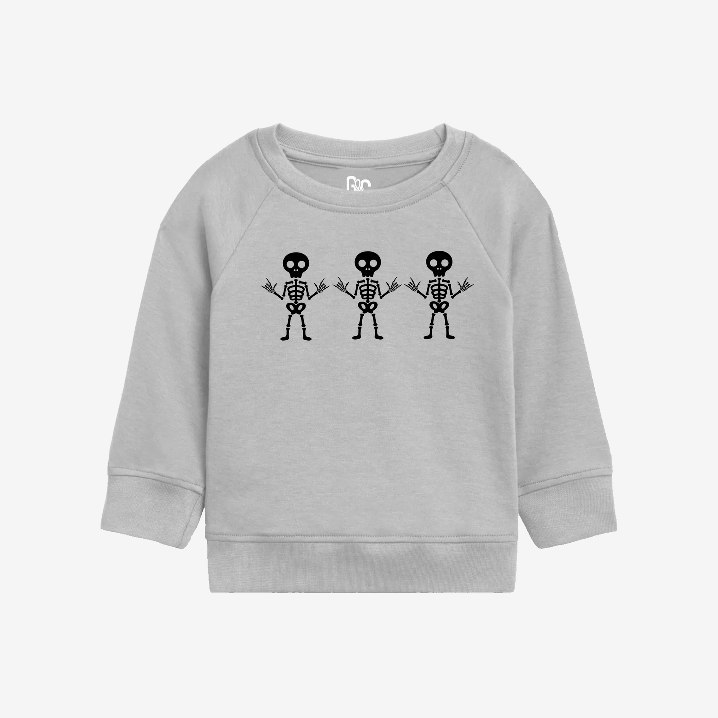 Skeleton Toddler Crewneck