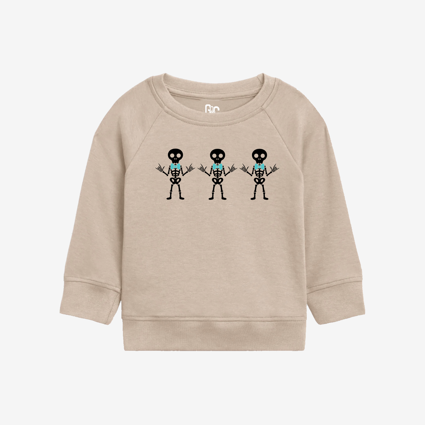 Boy Skeleton Toddler Crewneck