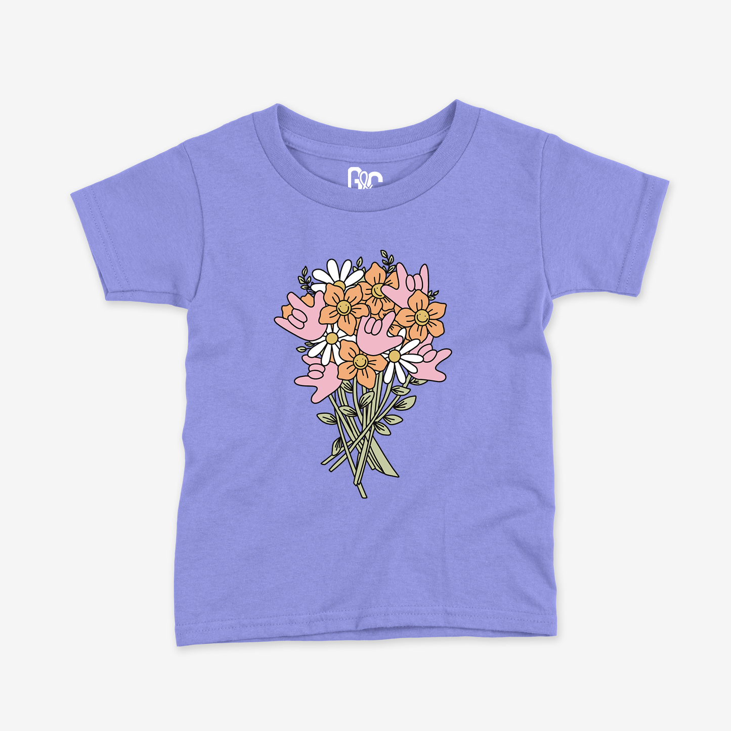 ILY Flower Toddler Tee