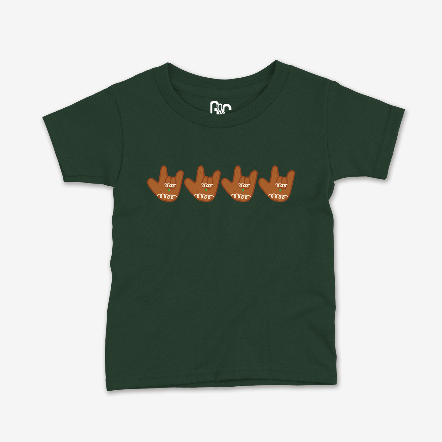 Gingerbread ILY Toddler Tee