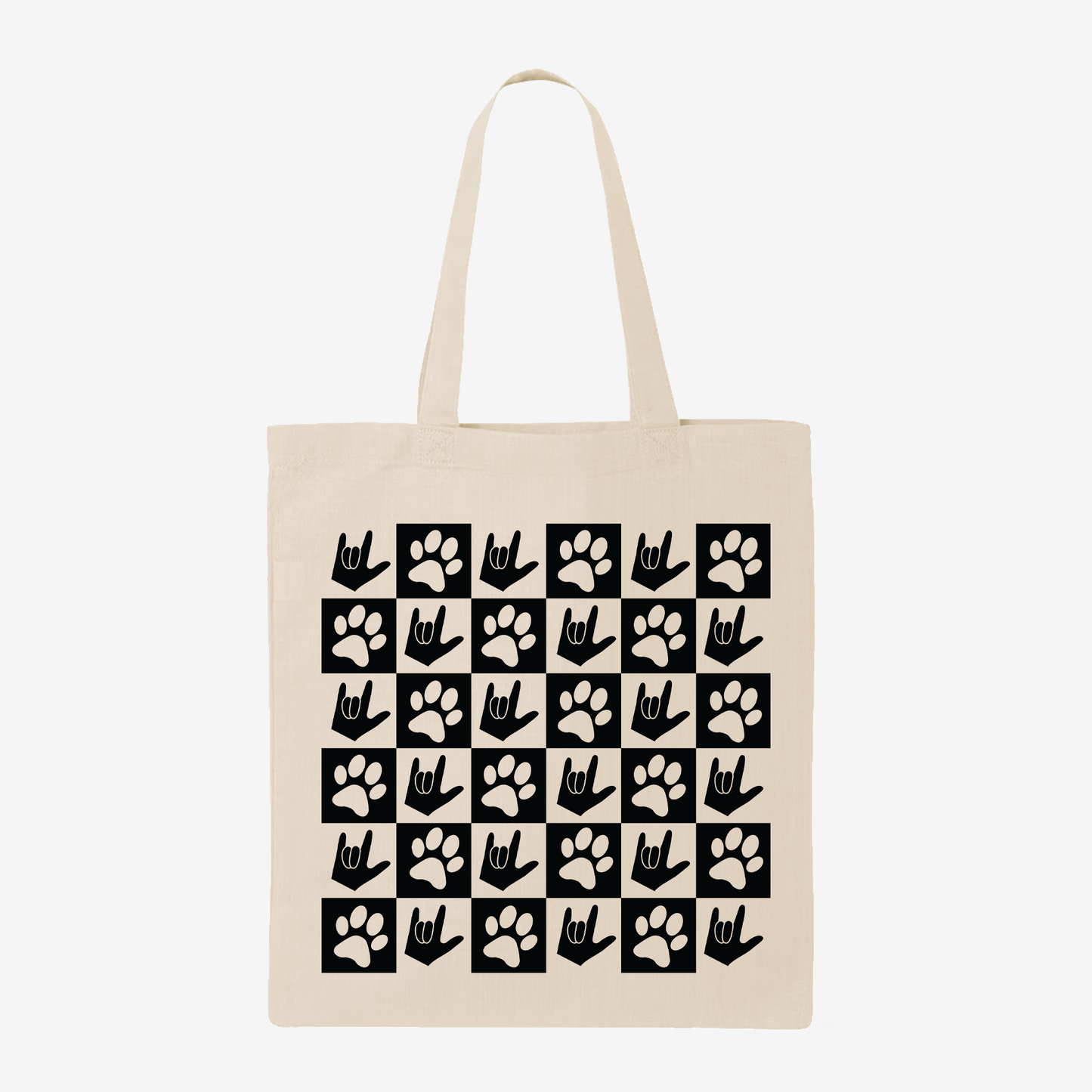 Paws & ILY Tote Bag