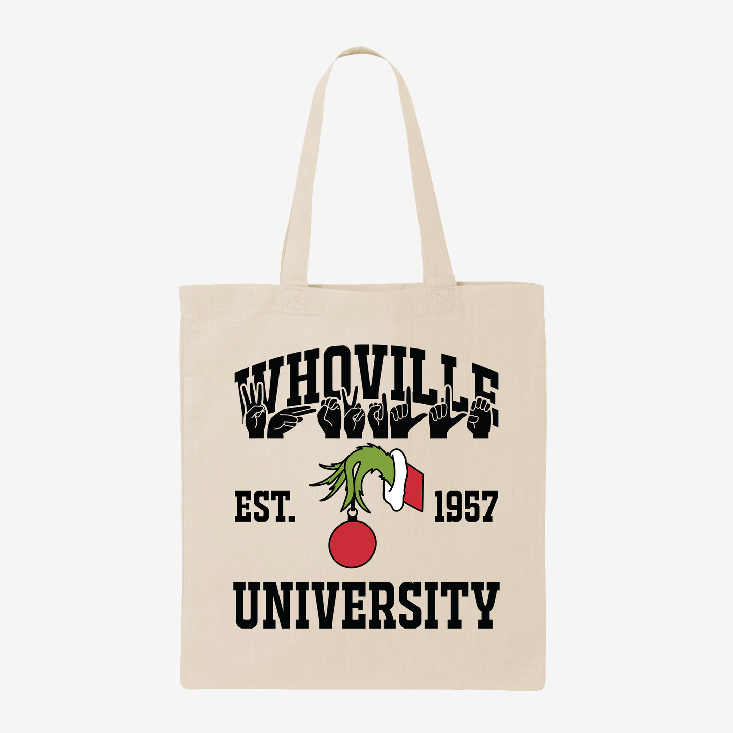Whoville University Tote Bag