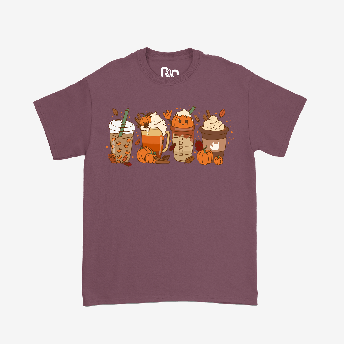 Fall Coffee Latte Tee