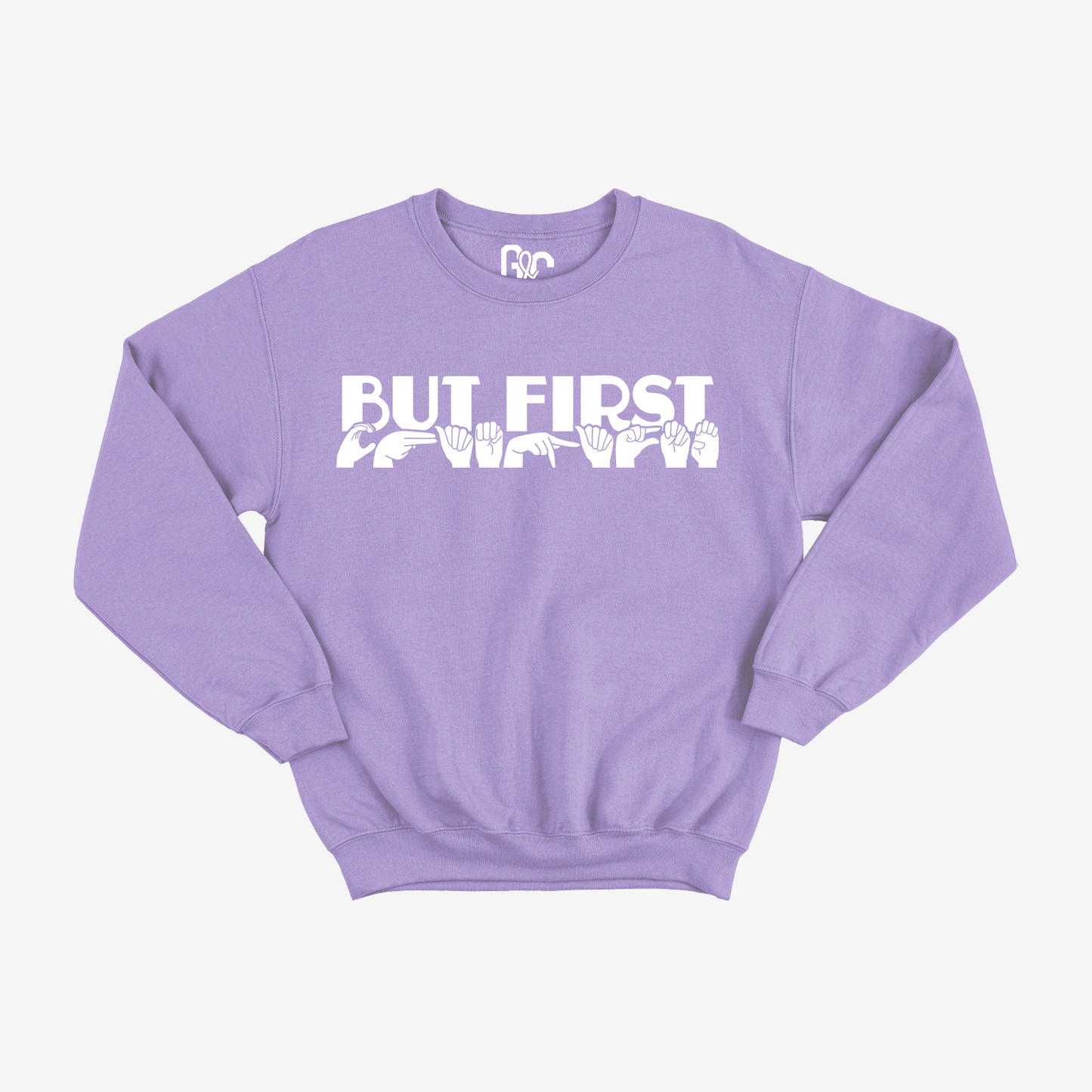 But First Champagne Crewneck