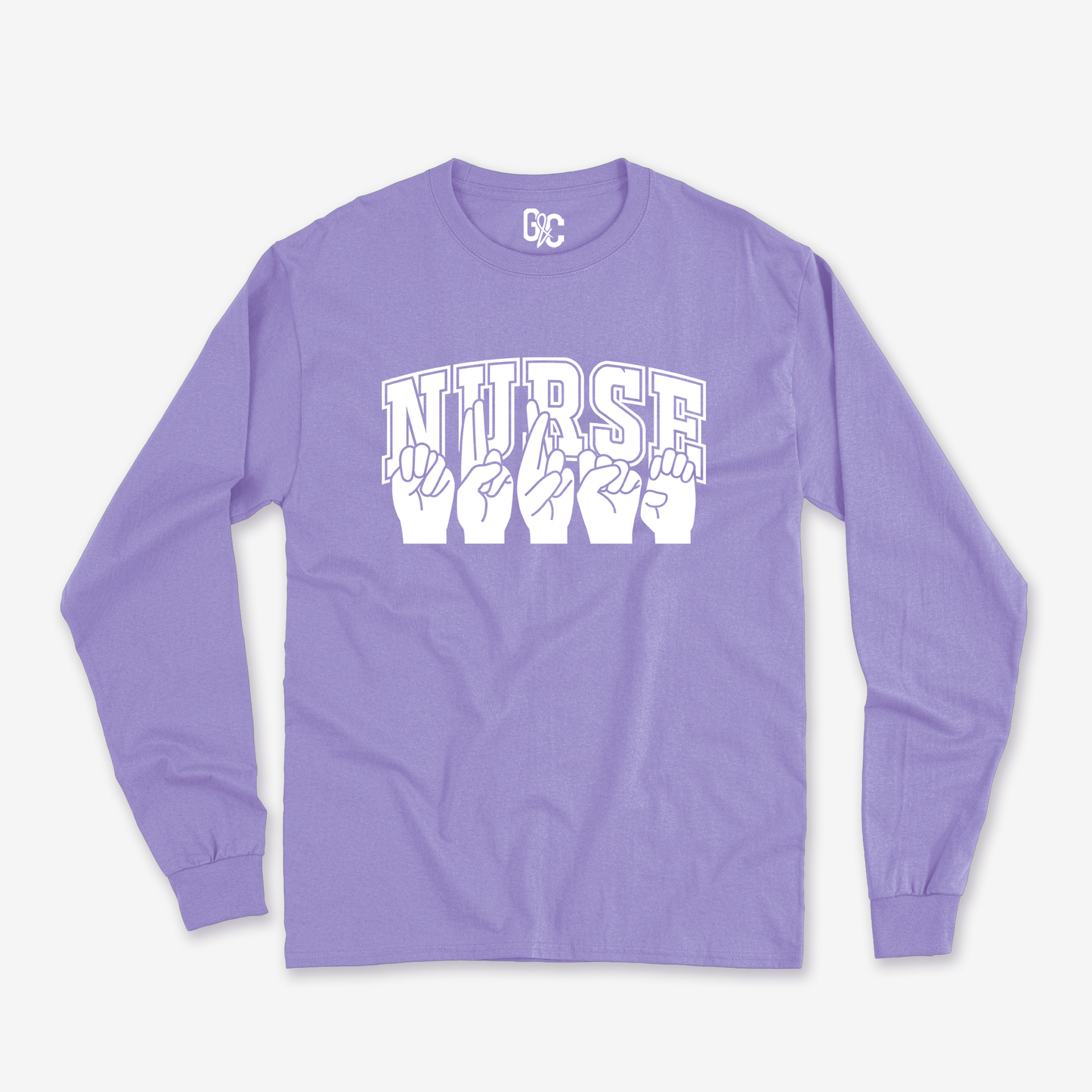 Nurse Varsity Long Sleeve