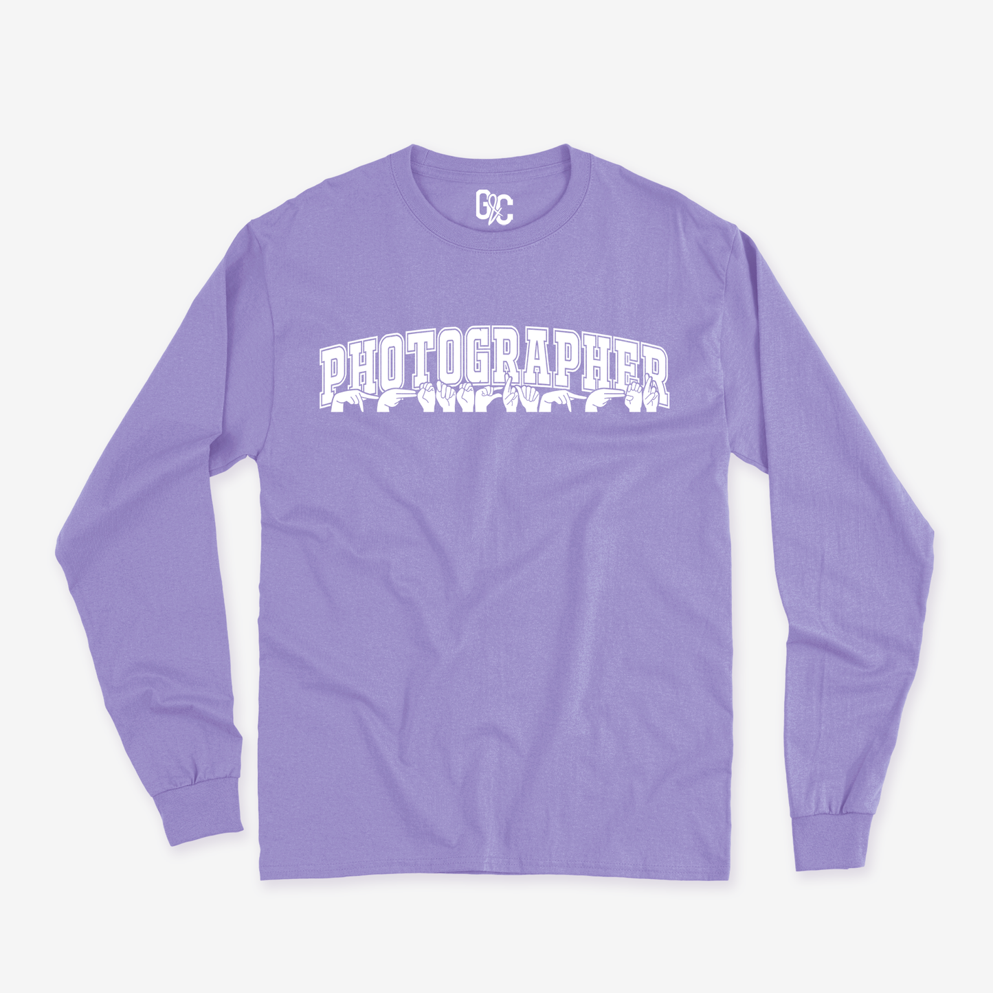 Photographer Varsity Long Sleeve