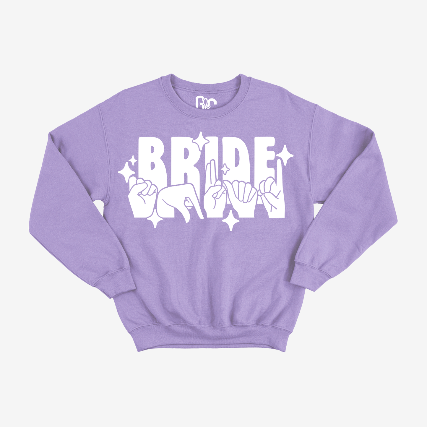 Bride Squad Sparkle Crewneck
