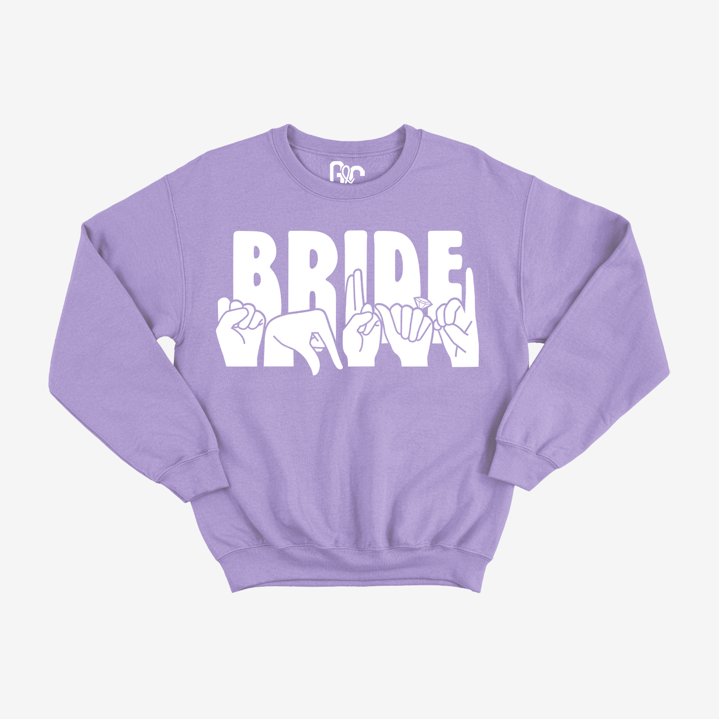Bride Squad Dimond Crewneck