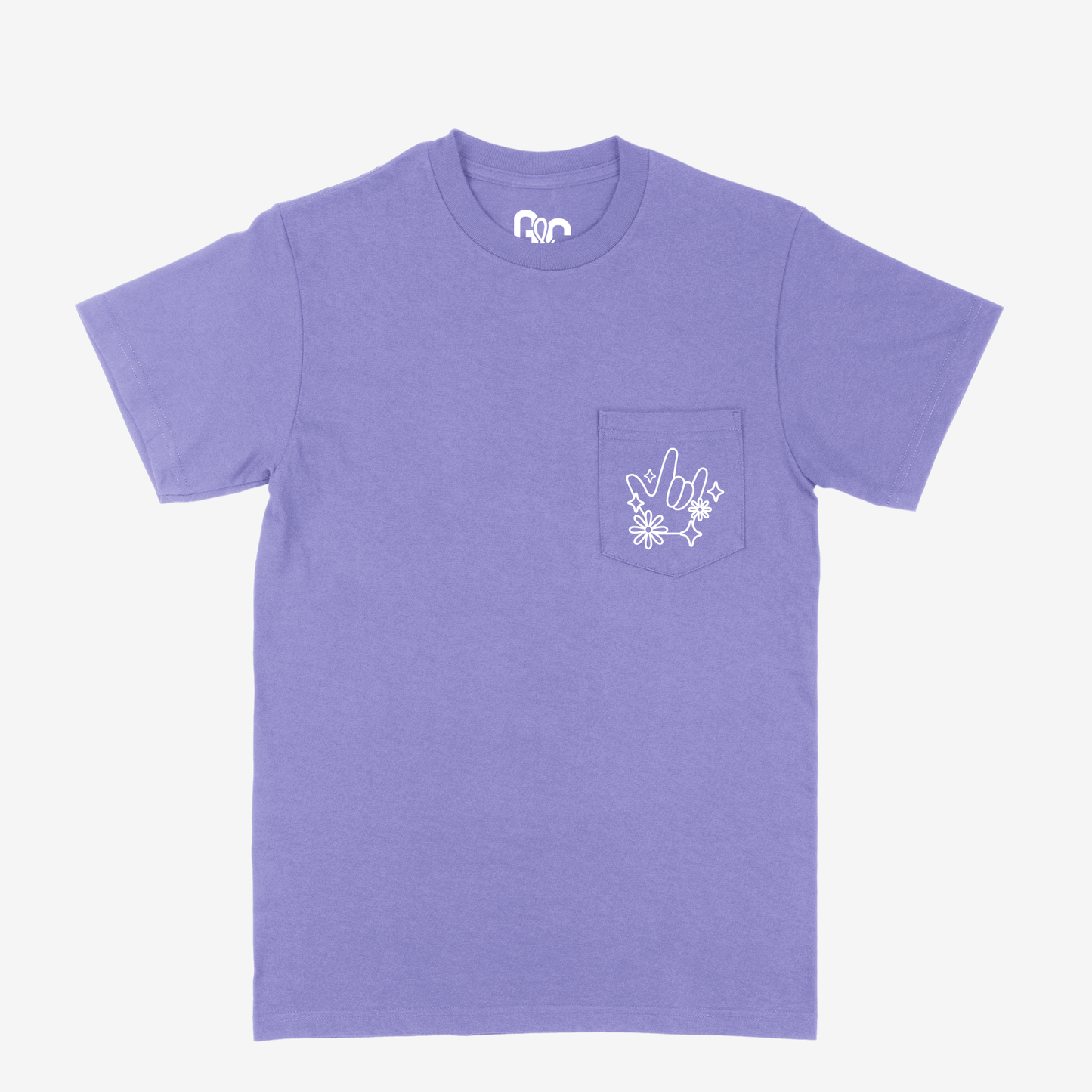 Retro & ILY Pocket Tee