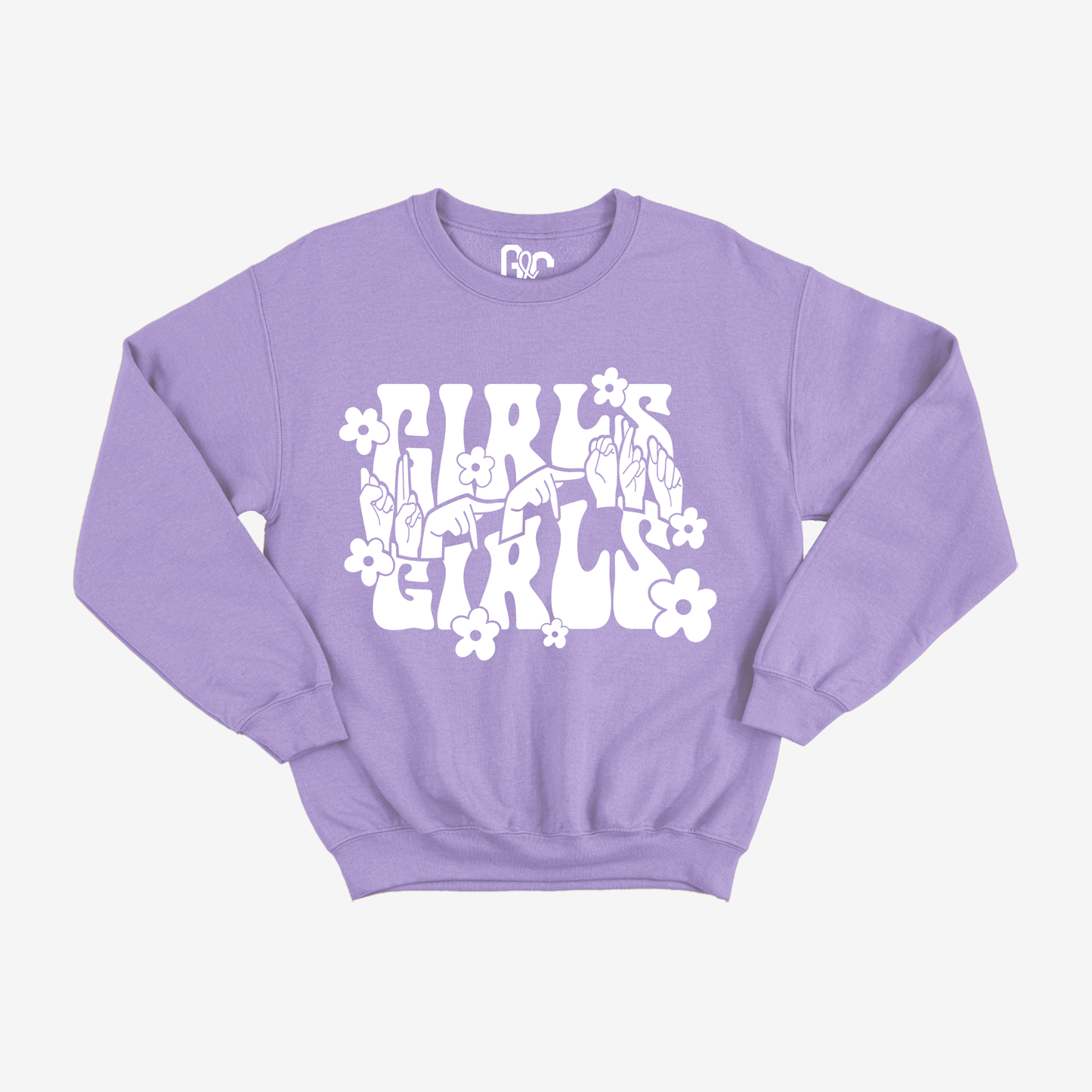 Girls Supports Girls Crewneck