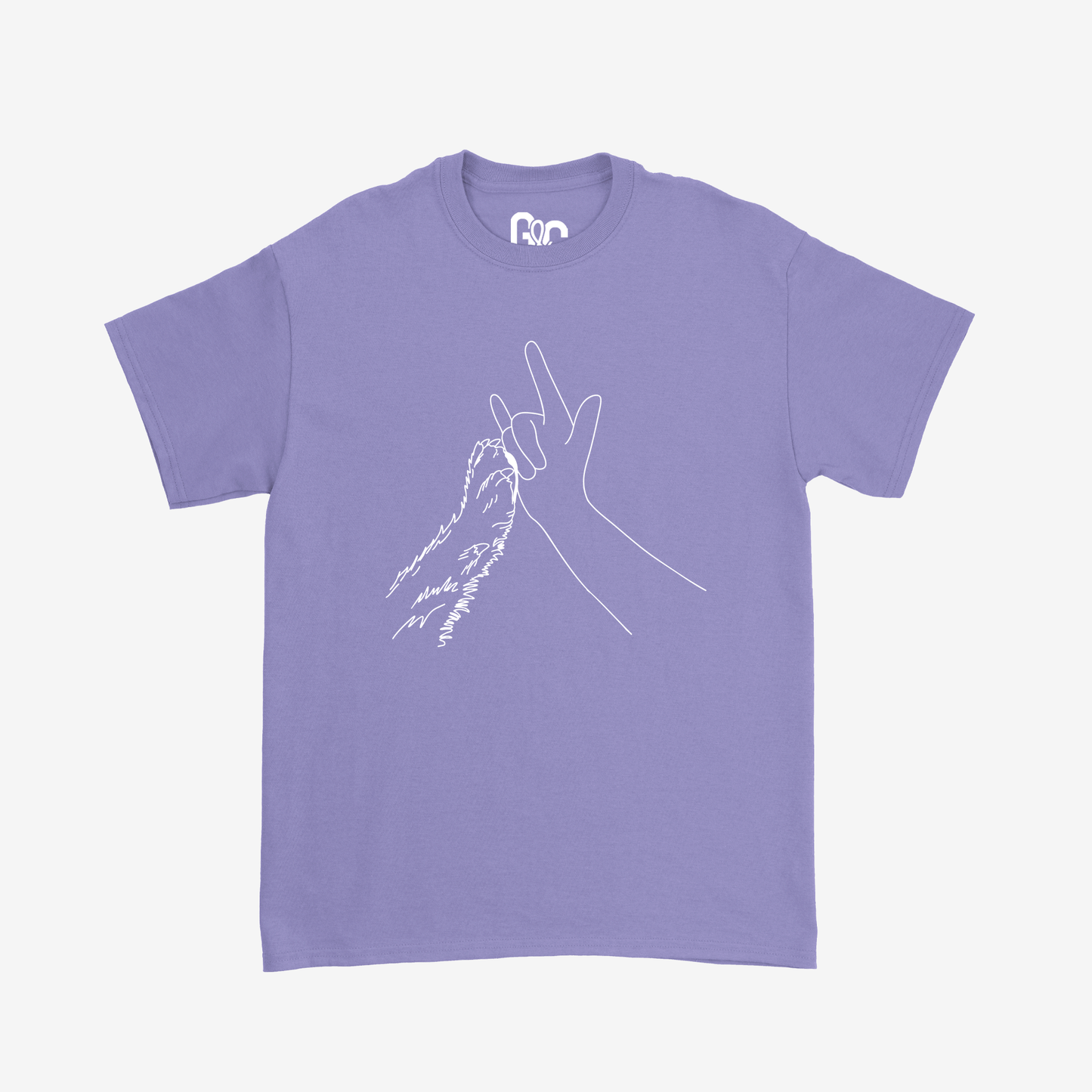 Paw ILY Illustration Tee