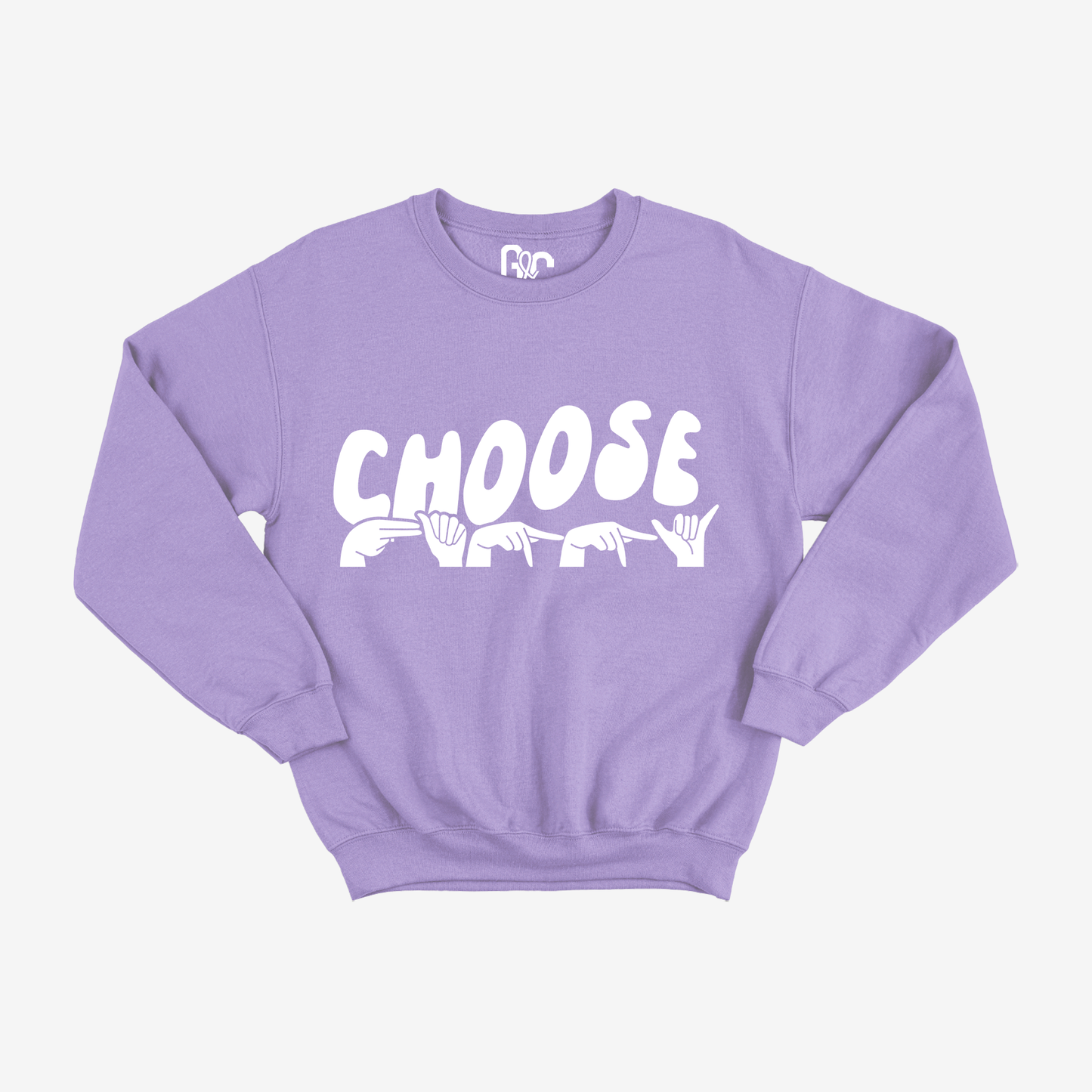 Choose Happy Crewneck