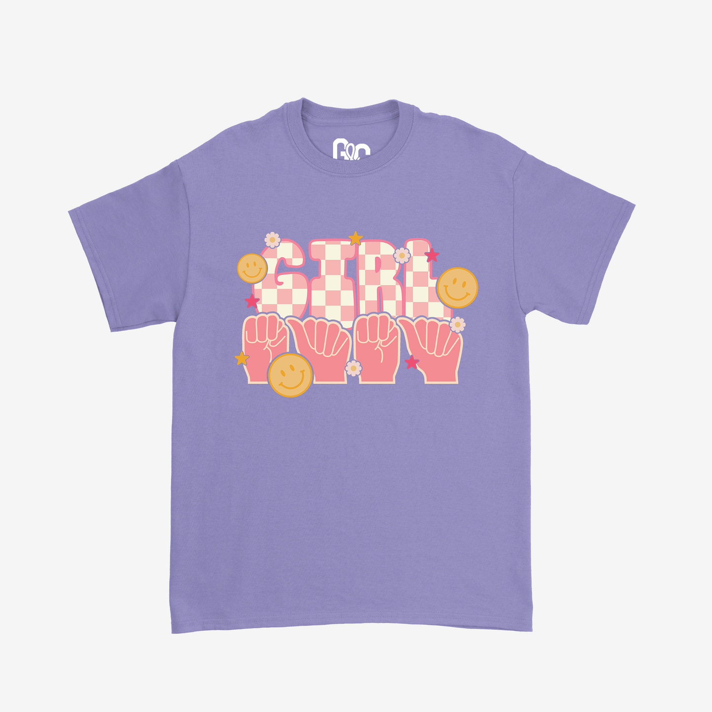Retro Girl Mama Tee