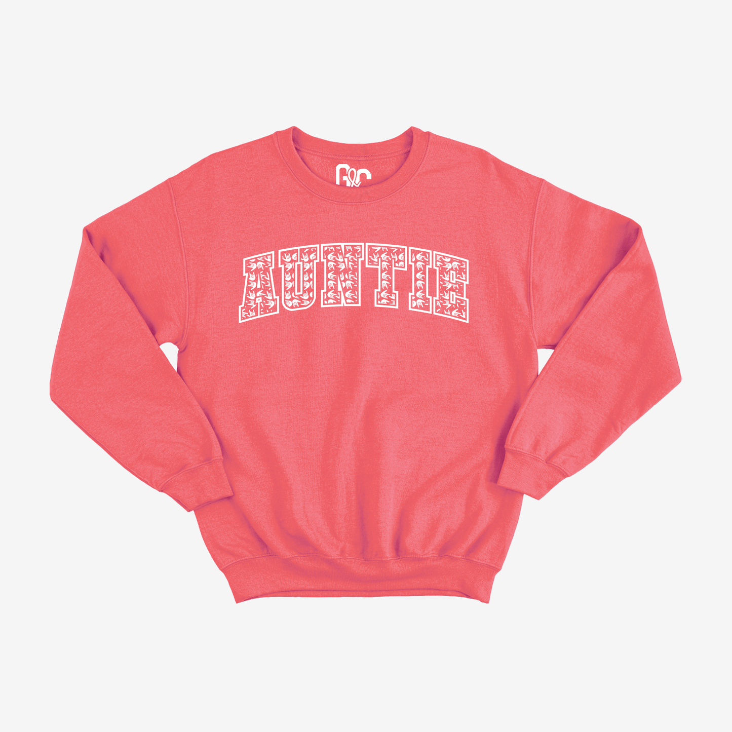 Auntie Varsity ILY Crewneck