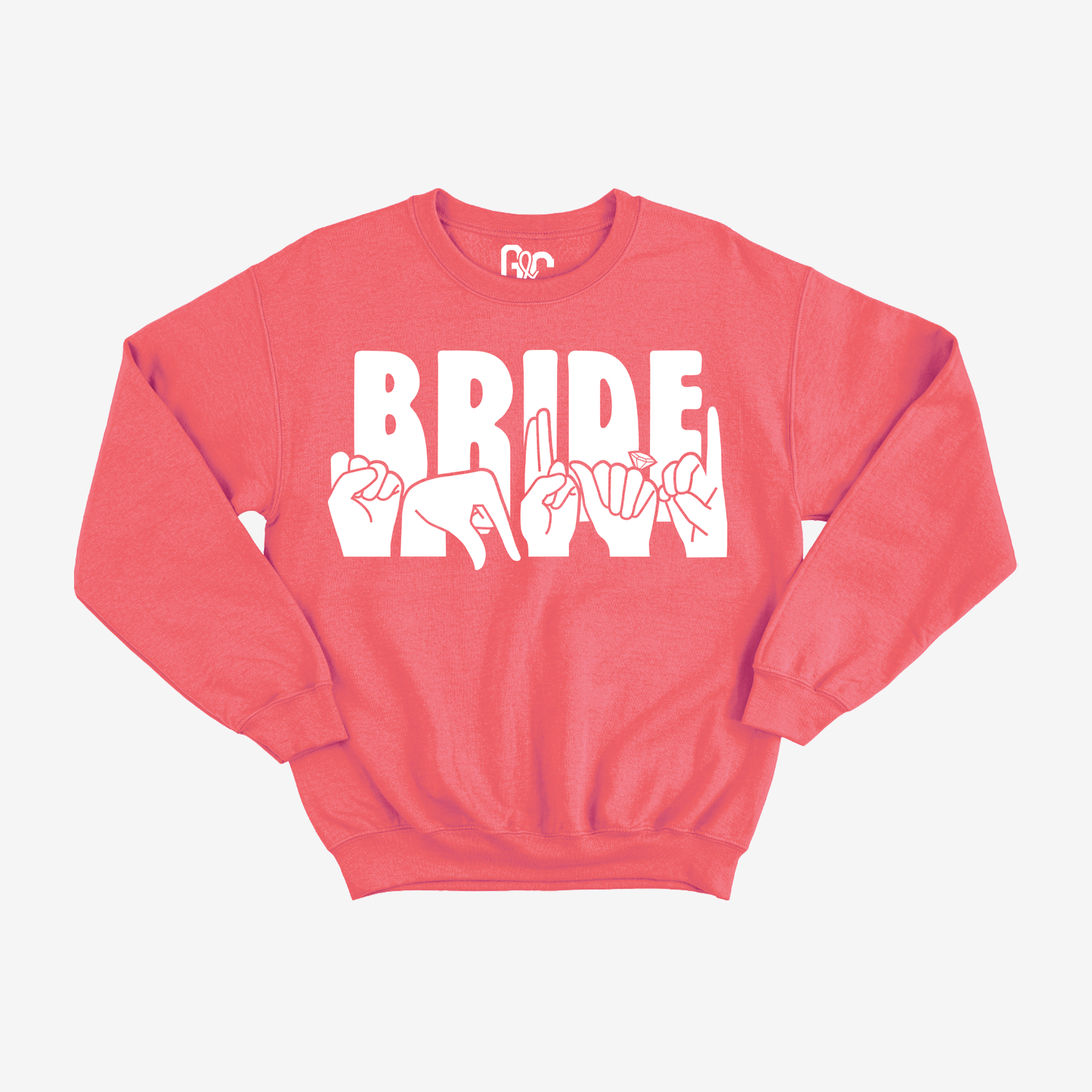 Bride Squad Dimond Crewneck