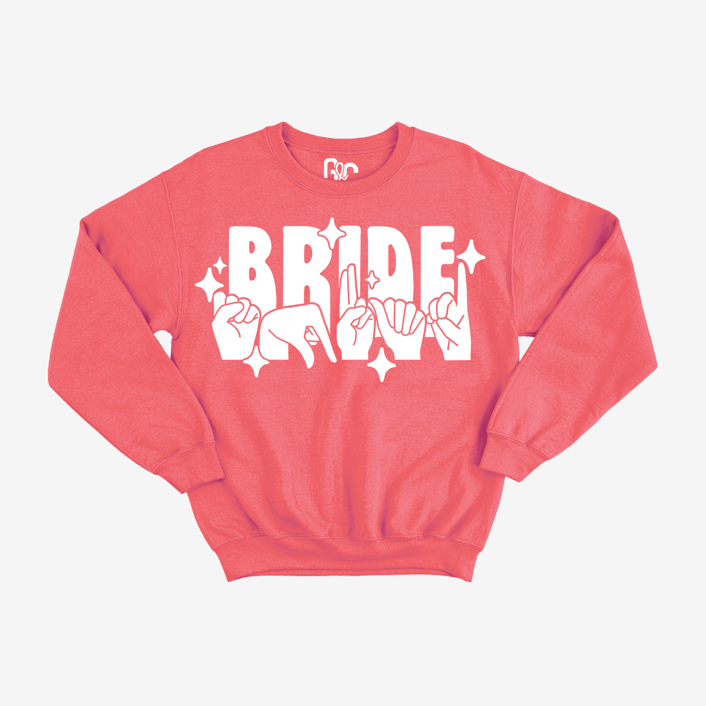 Bride Squad Sparkle Crewneck