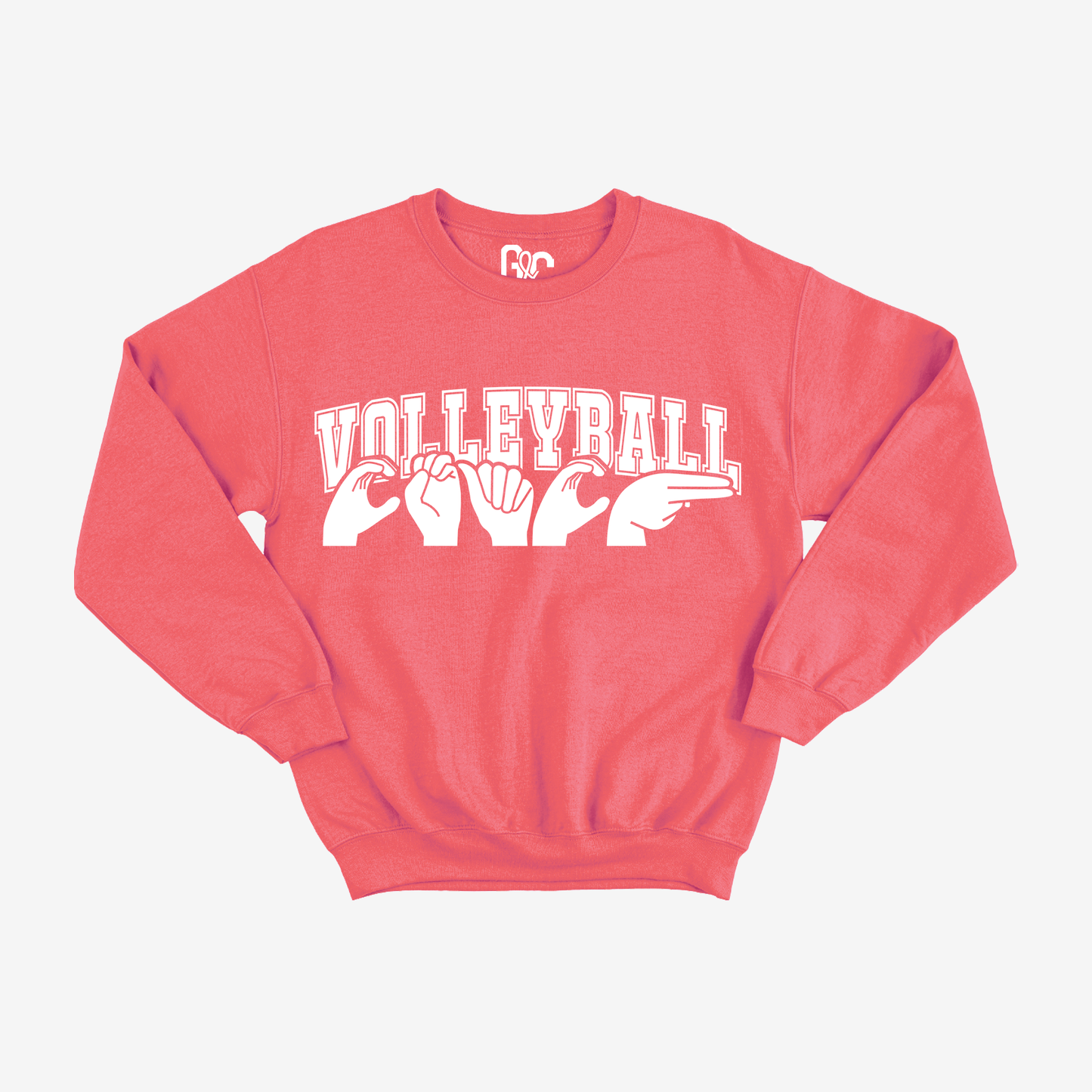Volleyball Coach Varsity Crewneck