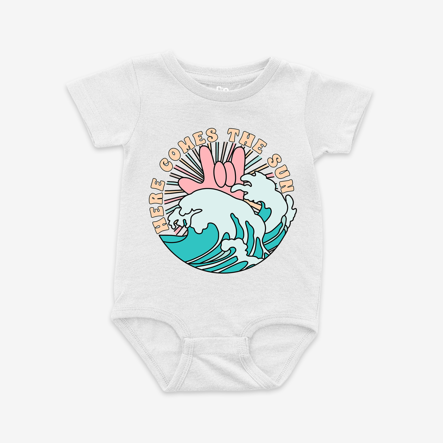 Here Comes The Sun Onesie Tee