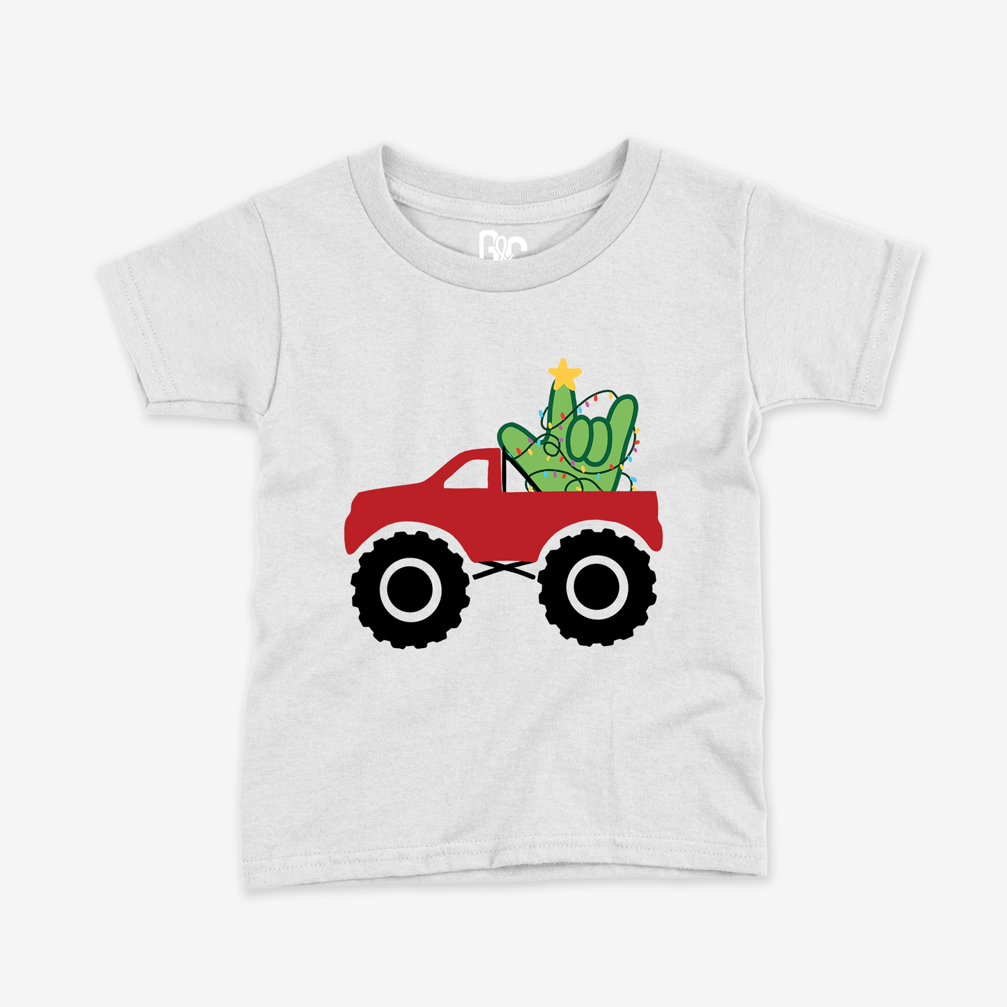 Truck ILY Xmas Toddler Tee