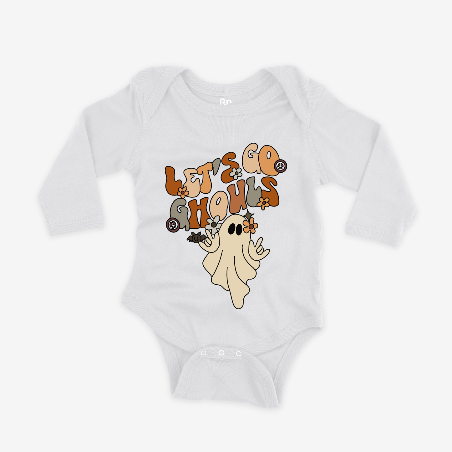 Let’s Go Ghouls Onesie Sleeve