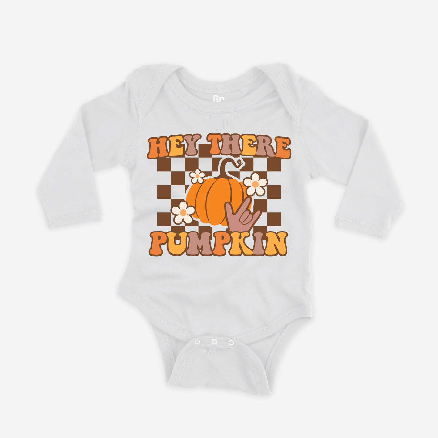 Hey there Pumpkins Onesie Sleeve