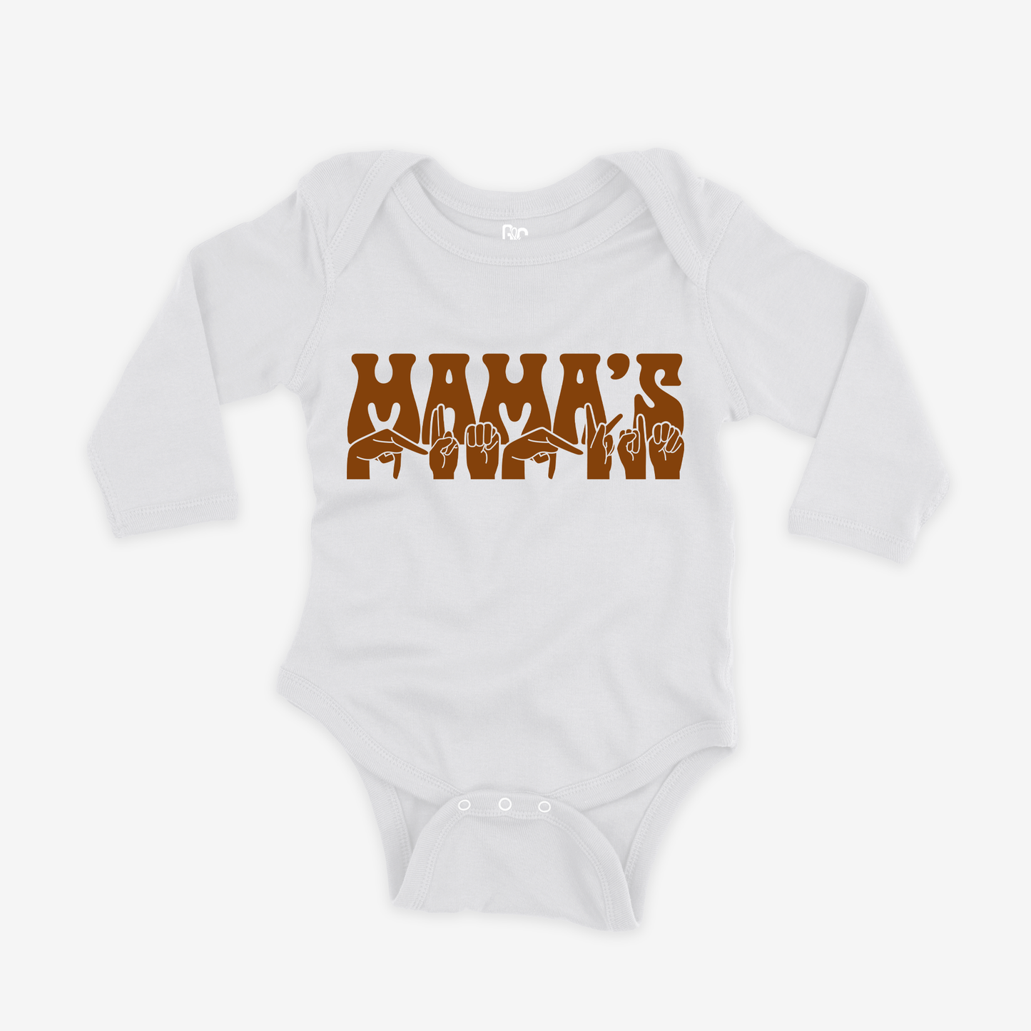 Mama's Pumpkins Onesie Sleeve
