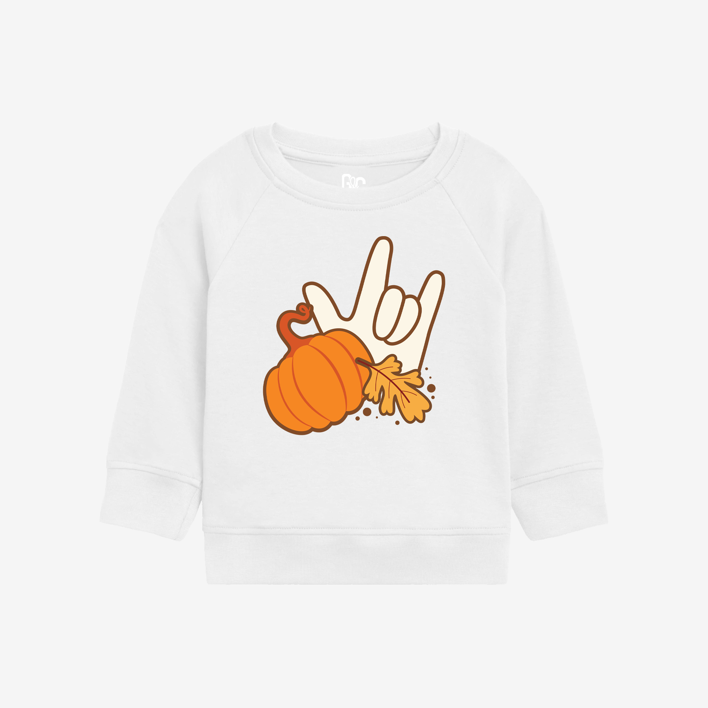 Pumpkin & ILY Toddler Crewneck