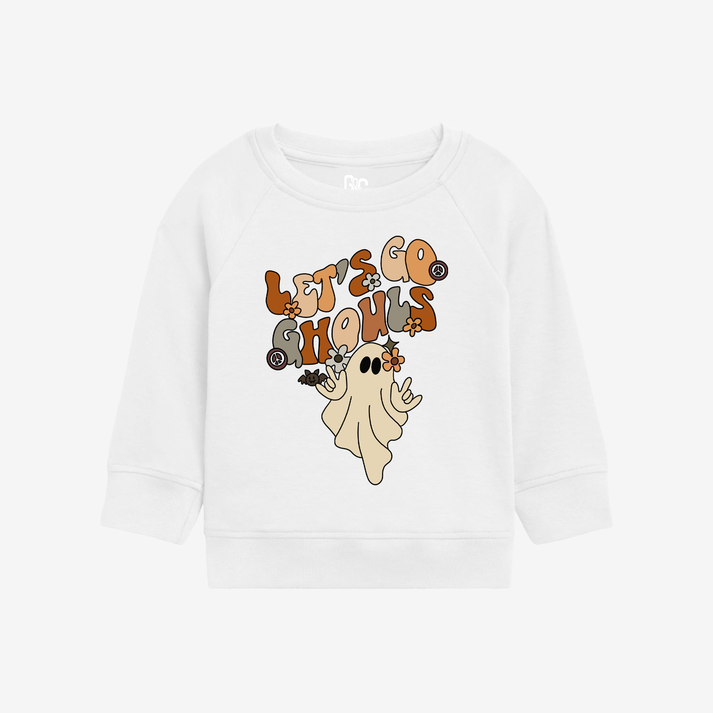 Let’s Go Ghouls toddler Crewneck