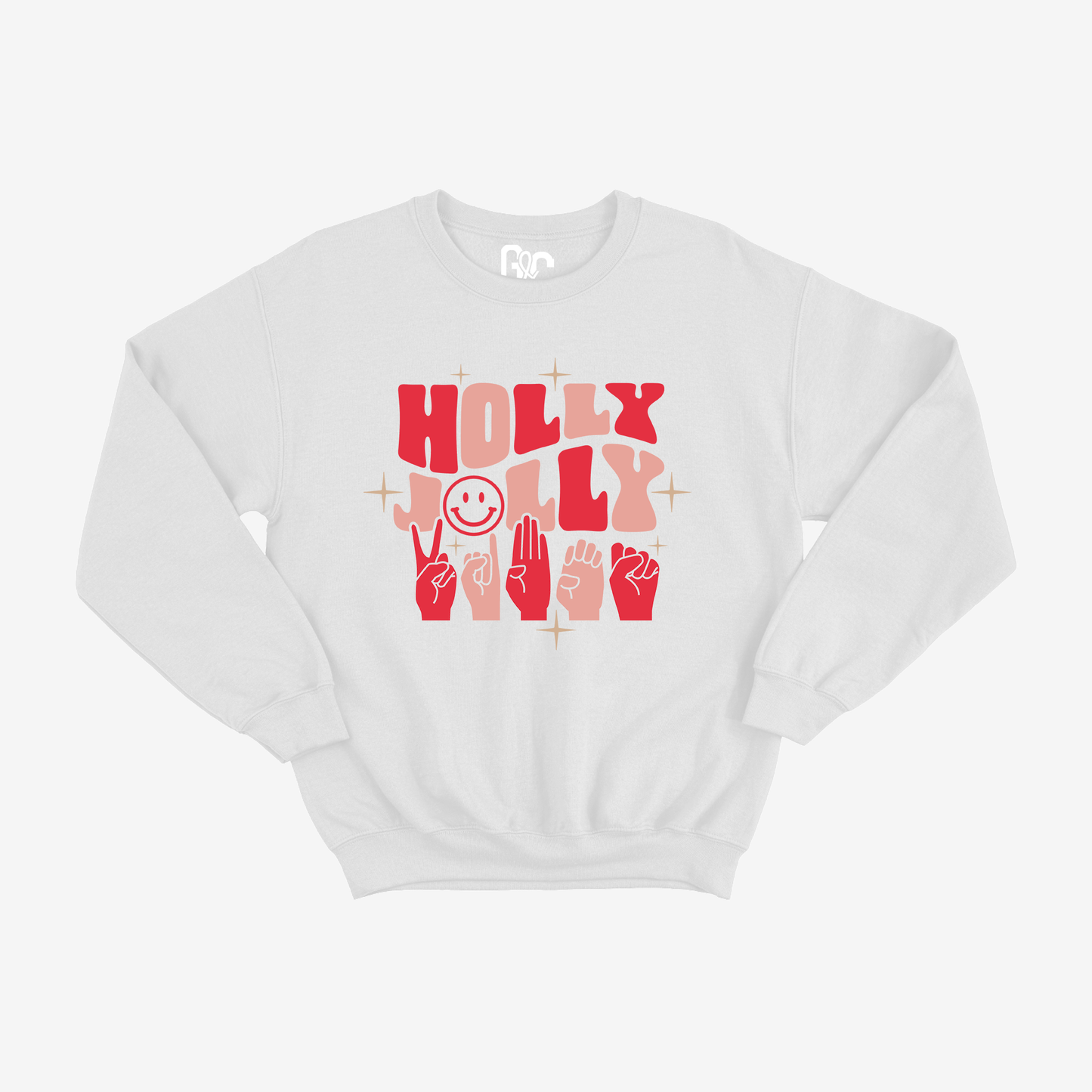 Holly Jolly Vibes Crewneck