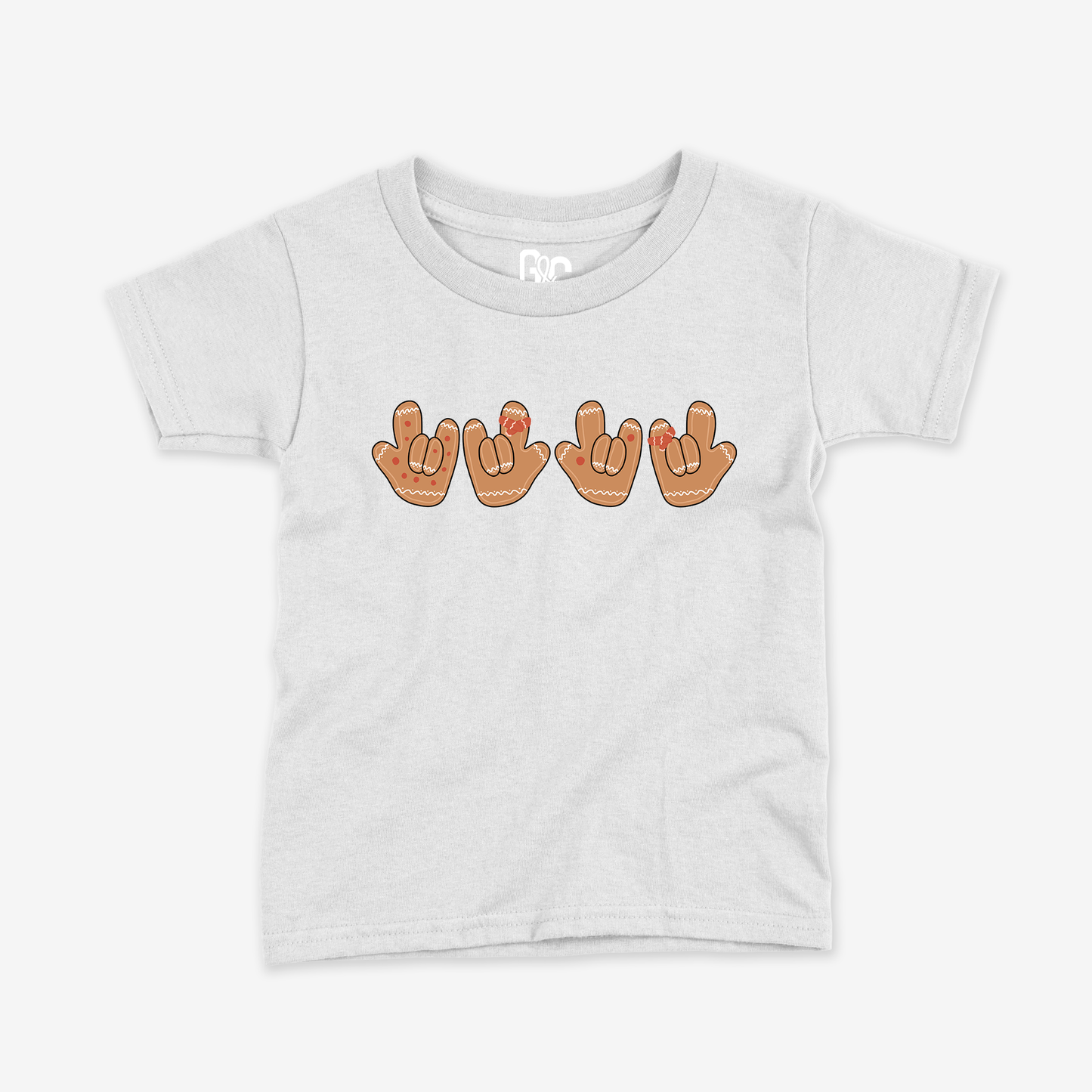 Gingerbread ILY Toddler Tee