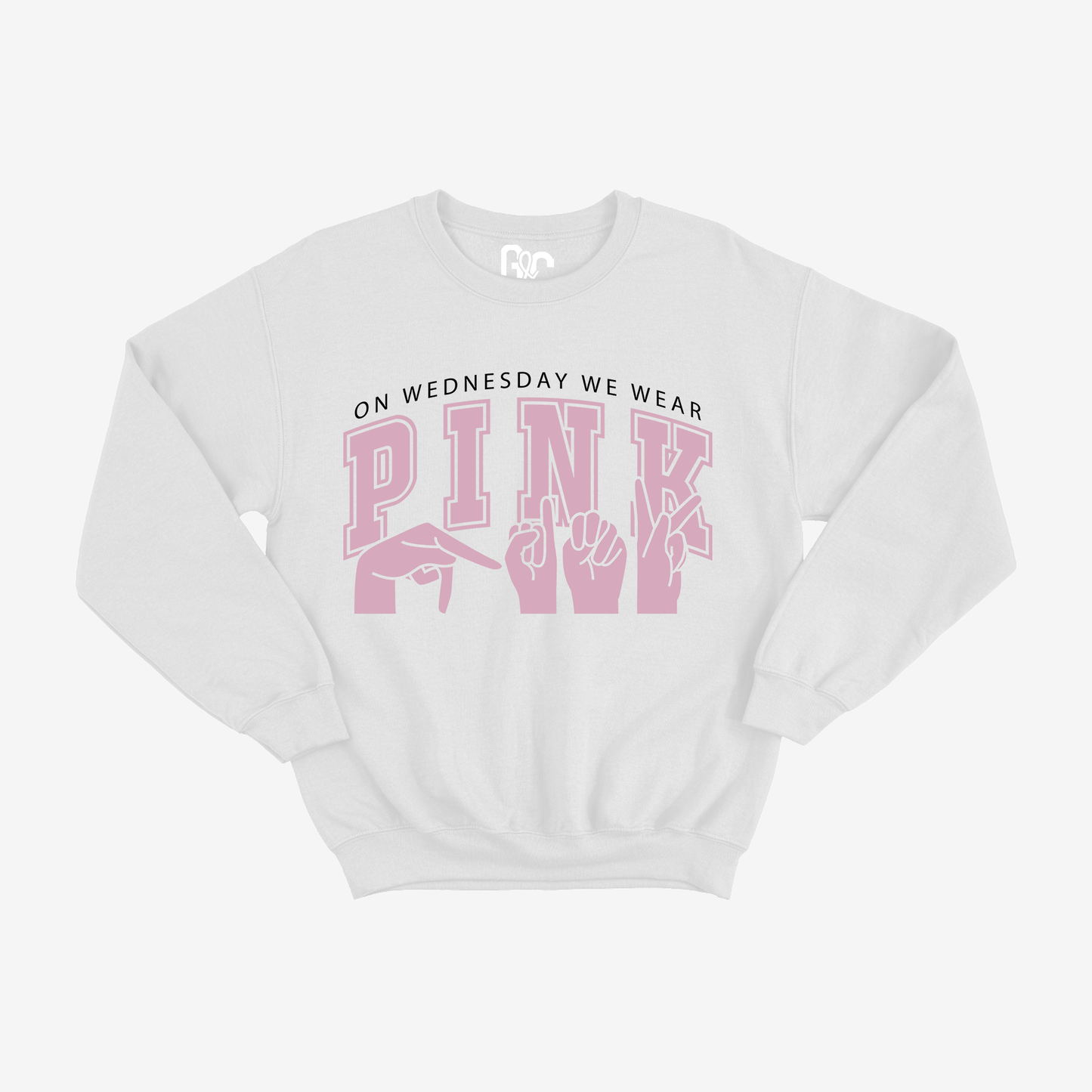 Wednesday Pink Crewneck