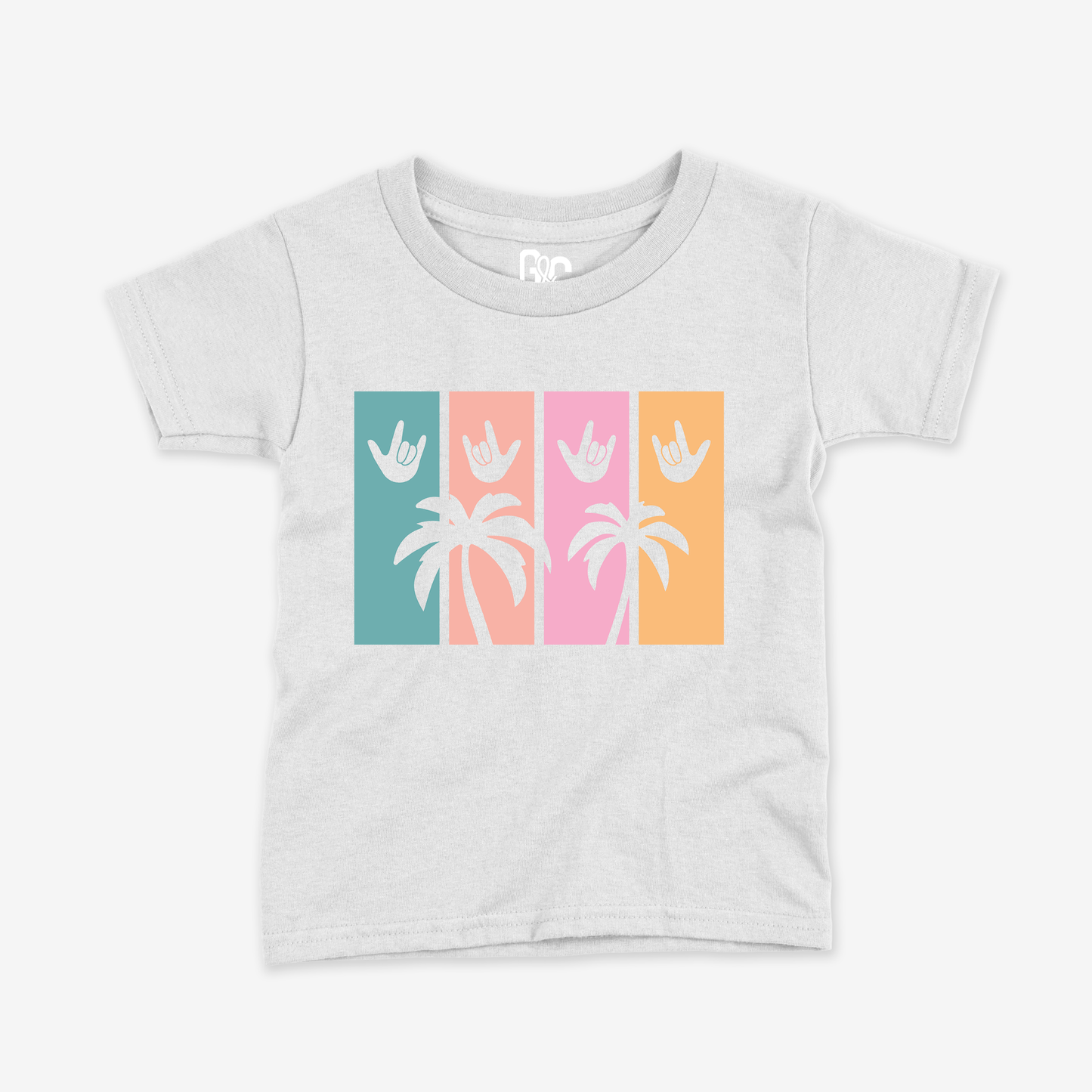 Palm Tree ILY Toddler Tee