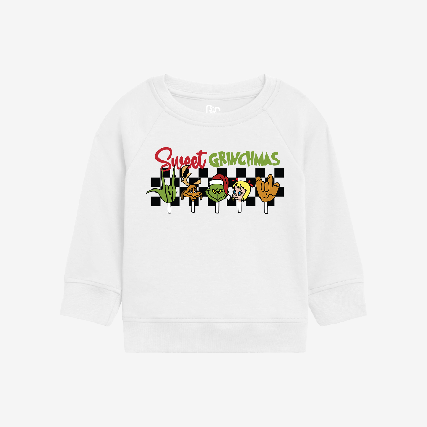 Sweet Grinchmas Toddler Crewneck