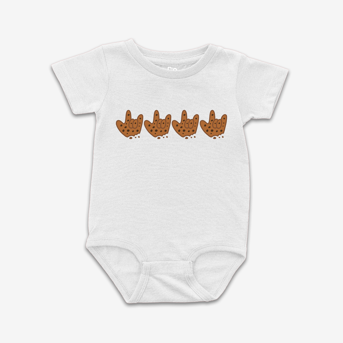 Warm Cookie ILY Onesie Tee