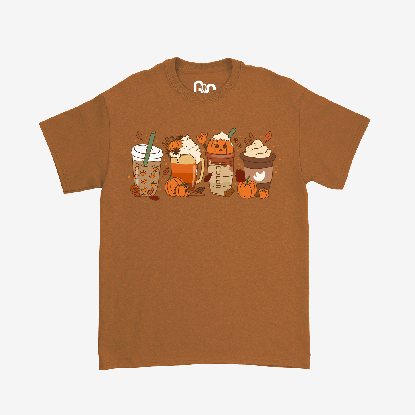 Fall Coffee Latte Tee
