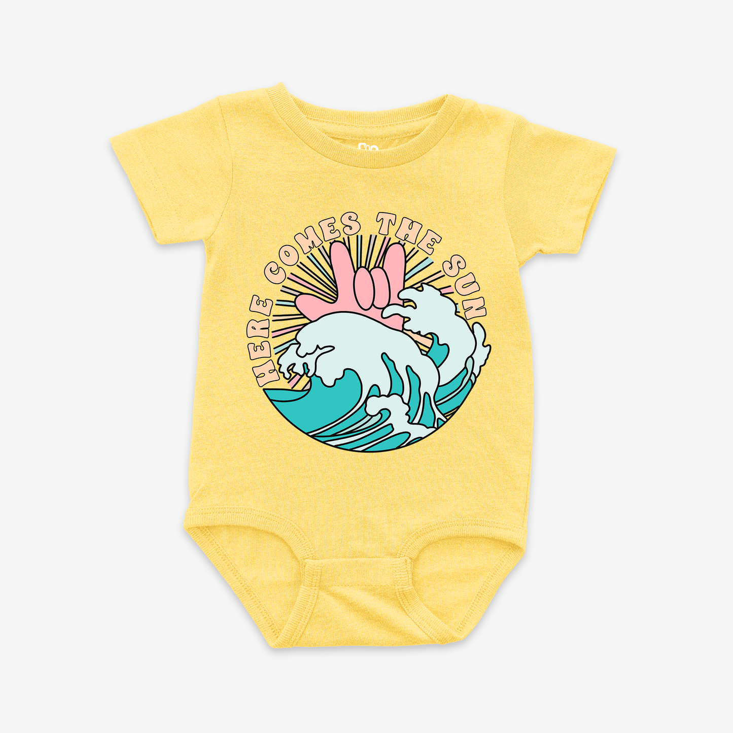 Here Comes The Sun Onesie Tee
