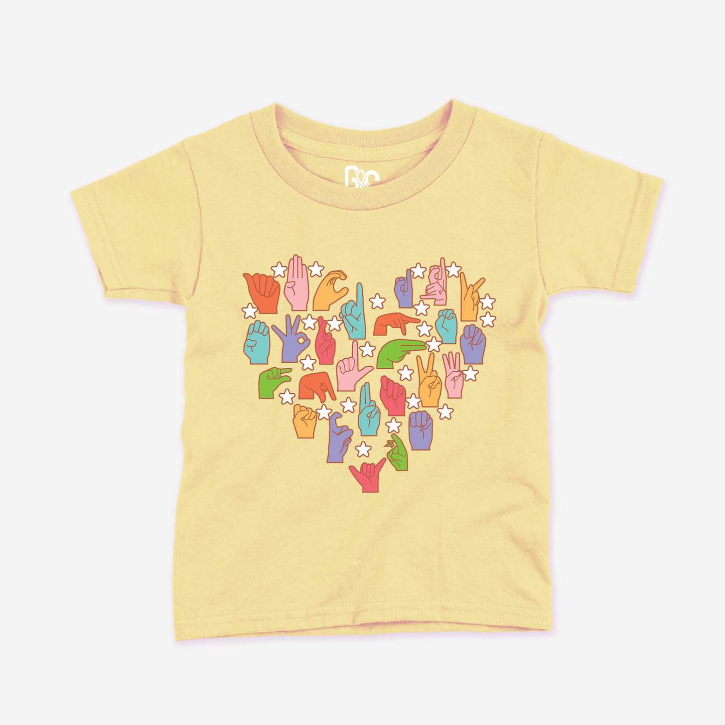 Heart of Alphabet Toddler Tee