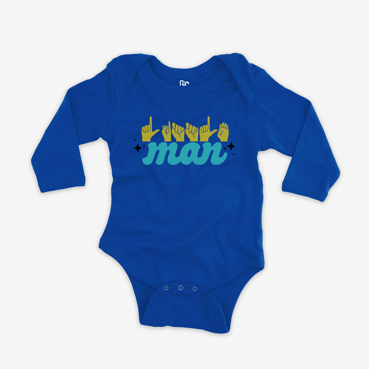 Little Man Onesie Sleeve