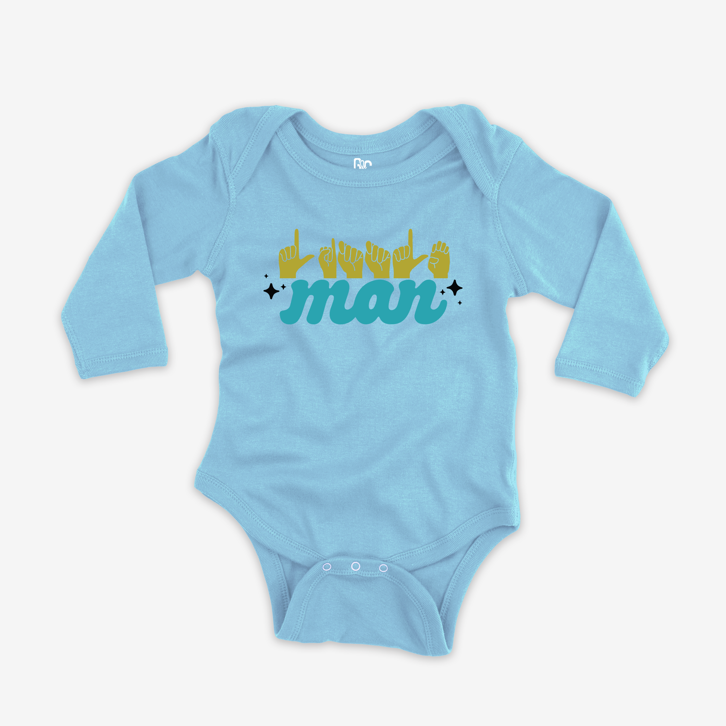 Little Man Onesie Sleeve