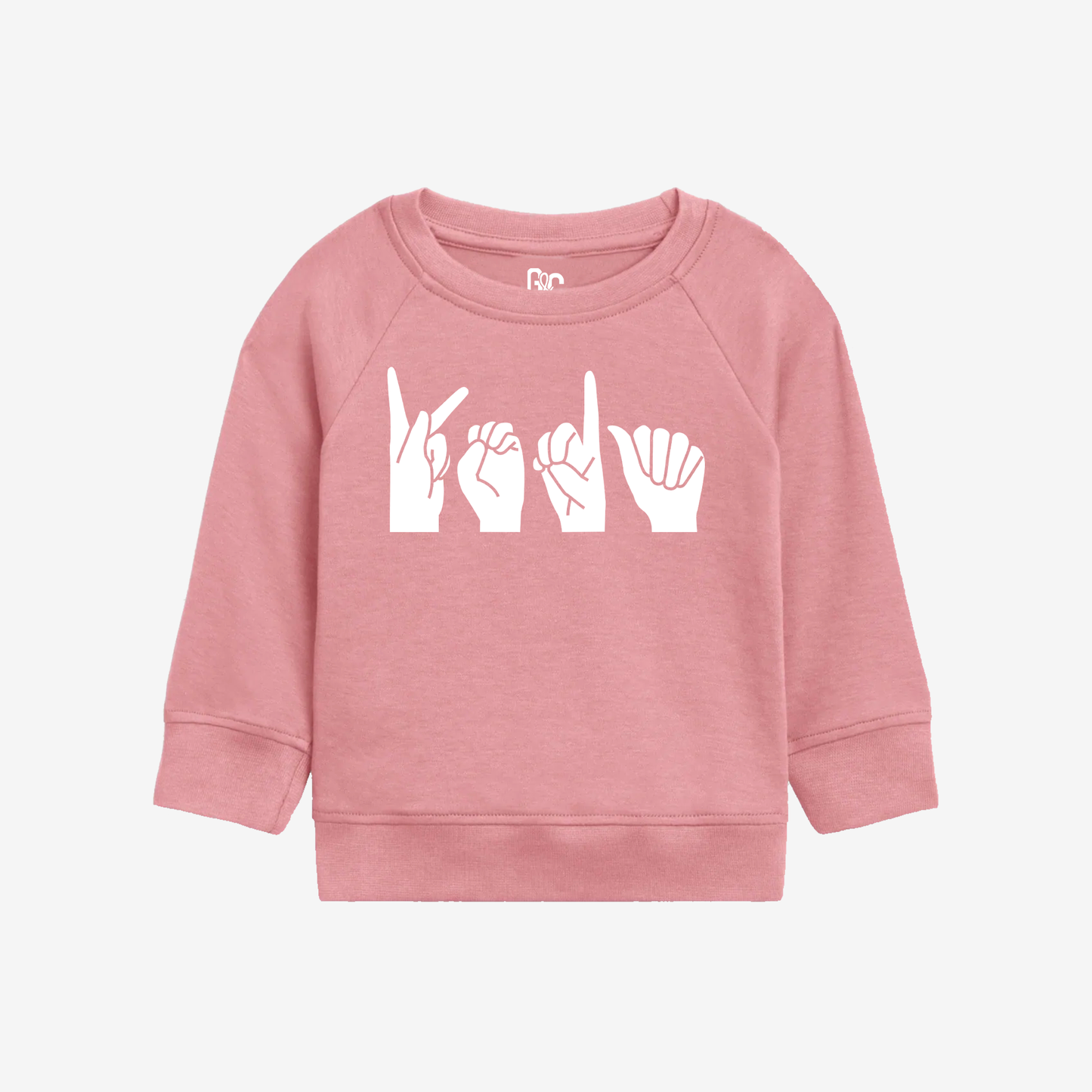 KODA FULL ASL Toddler Crewneck