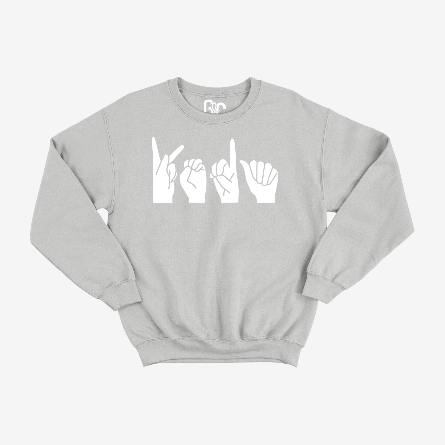 KODA FULL ASL Youth Crewneck
