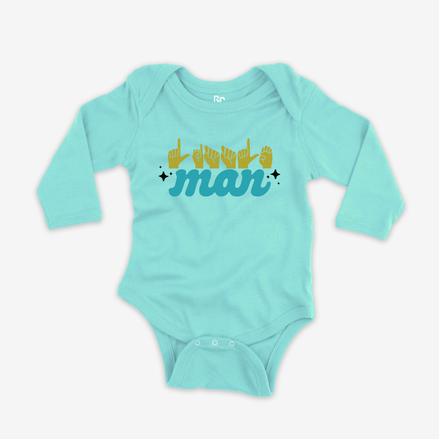 Little Man Onesie Sleeve
