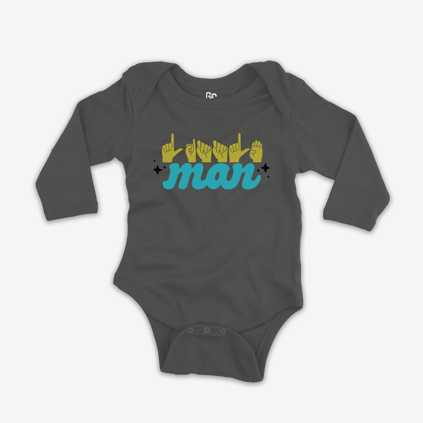 Little Man Onesie Sleeve
